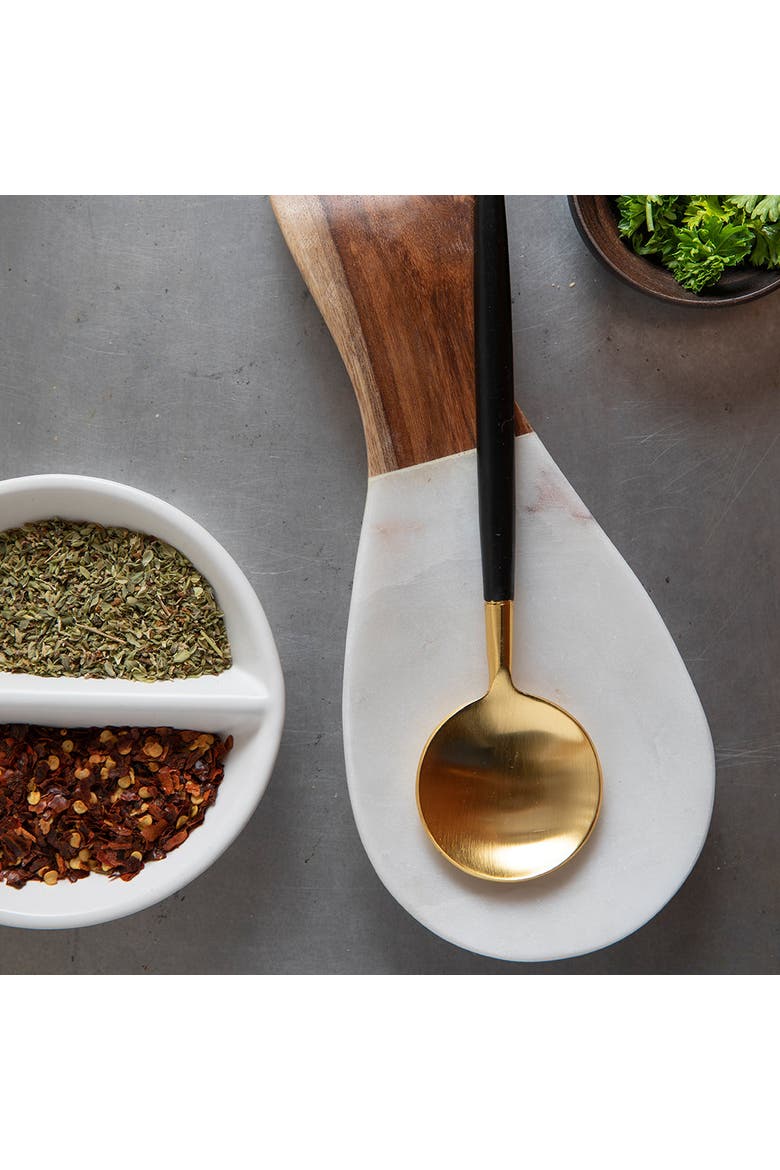 Pavia Spoon Rest, Alternate, color, Marble