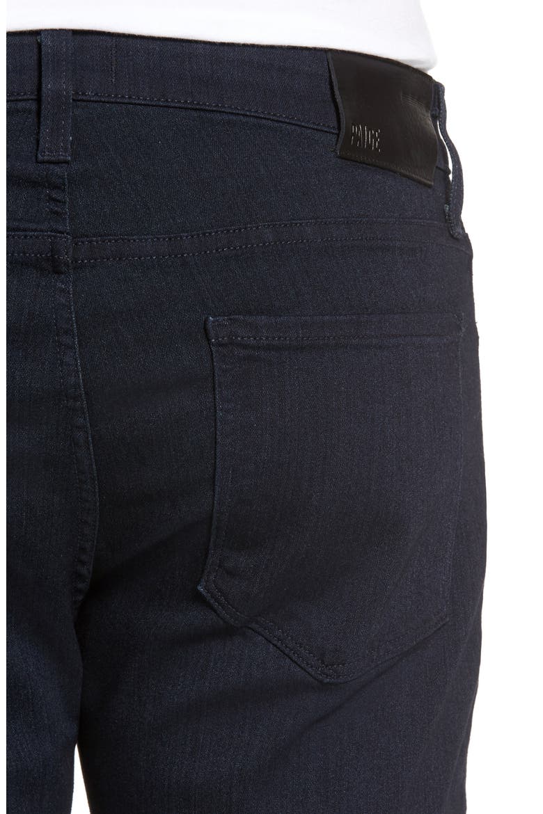 Transcend Federal Slim Straight Leg Jeans, Alternate, color, INKWELL