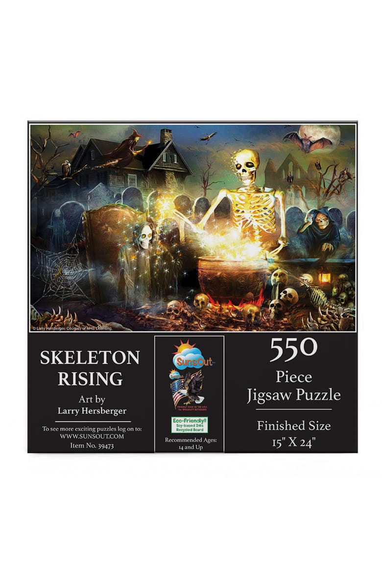 Skeletons Rising 550 piece Jigsaw Puzzle for Adults, Alternate, color, Multicolor