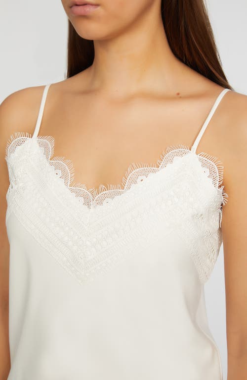 Elie Tahari The Mazzy Lace Trim Camisole