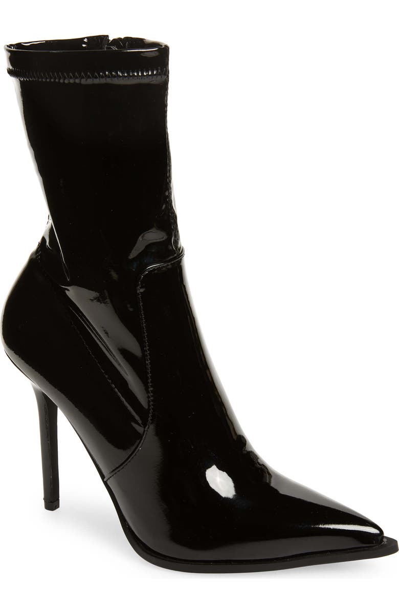 AZALEA WANG Isabella Pointed Toe Bootie, Main, color,