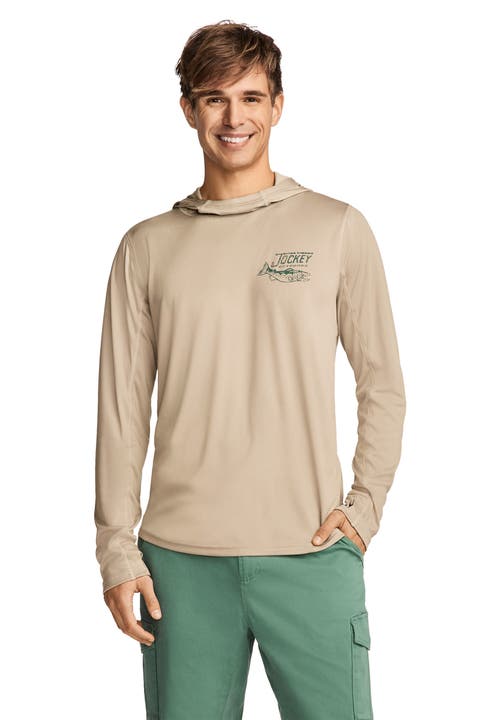 Outdoors by Luke Bryan Men's Long Sleeve Hooded Sun Shirt