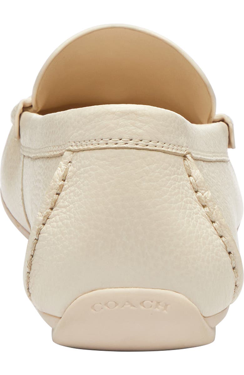 COACH Sculpted C Driving Loafer, Alternate, color, Chalk