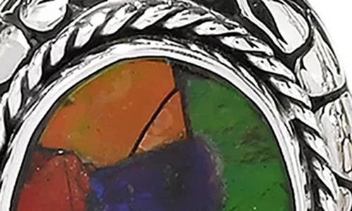 Samuel B. Ammolite Drop Earrings In Multi
