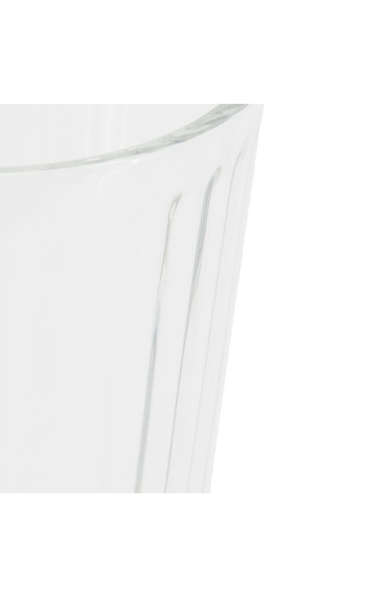 Gibson Home Moonstone 4 Piece 16 Ounce Glass Tumbler Set, Alternate, color, Clear