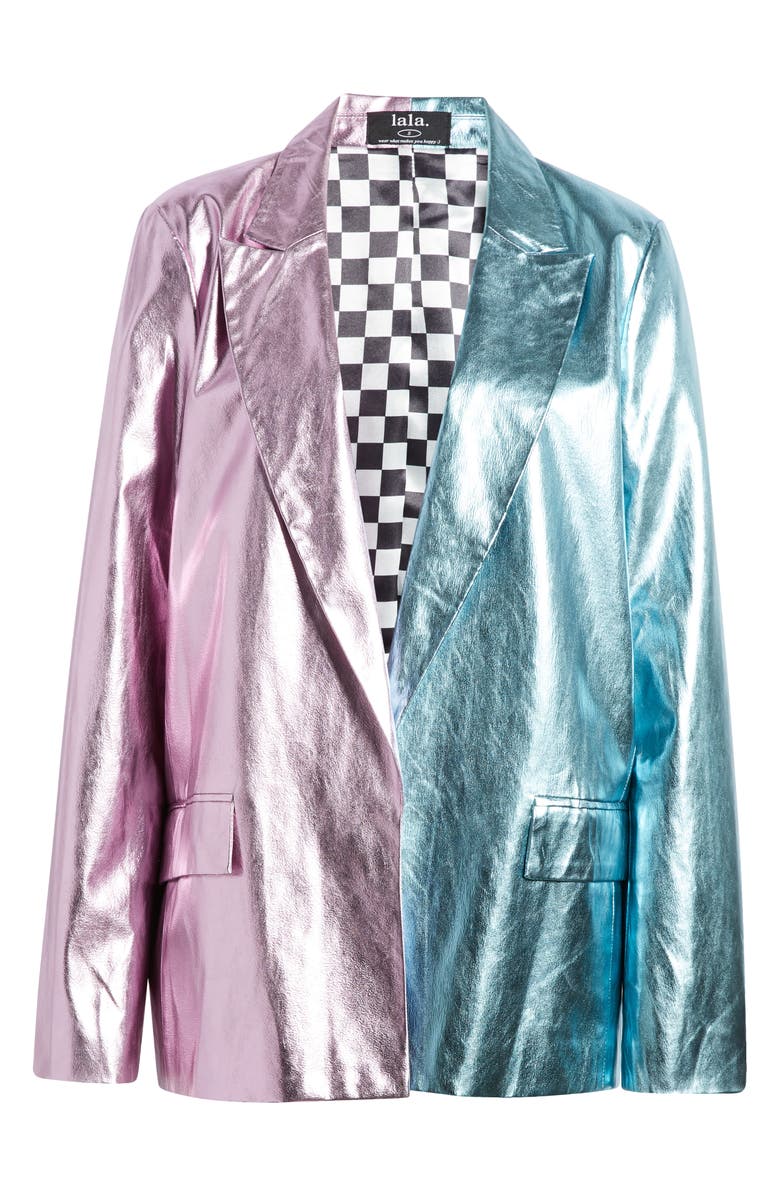 Dressed in Lala Half & Half Blazer, Alternate, color,