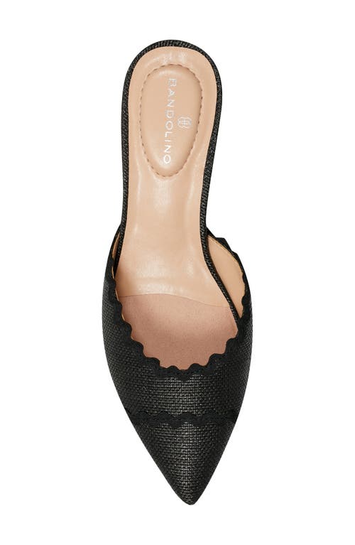 Shop Bandolino My My Scalloped Kitten Heel Pump In Black