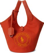 Polo Ralph Lauren Medium Polo Play Crest Canvas Tote