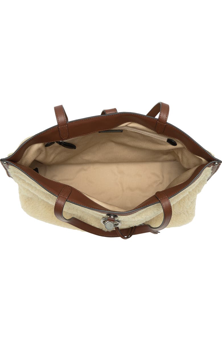 Rebecca Minkoff Megan Faux Shearling Tote, Alternate, color,