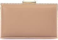Olga Berg Sammi Crystal Frame Clutch