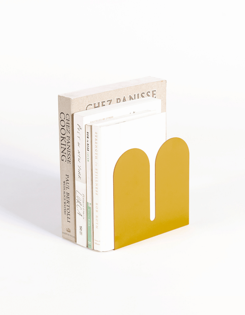 Tortuga Forma Dumbo Bookend Pair Colorful Series In Yellow