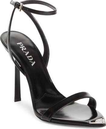 ✨MANY PRADA ROGO MARK✨ POINTED TOE EU37 Prada Pointed Toe Logo Sandal (Women) | Nordstrom