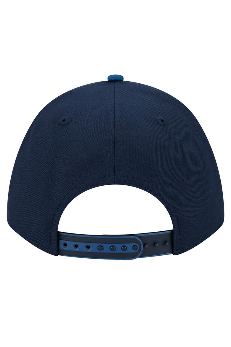 Men's New Era  White/Navy Minnesota Timberwolves 2025 NBA Tip Off M-Crown A-Frame 9FORTY Adjustable Hat, Alternate, color, White