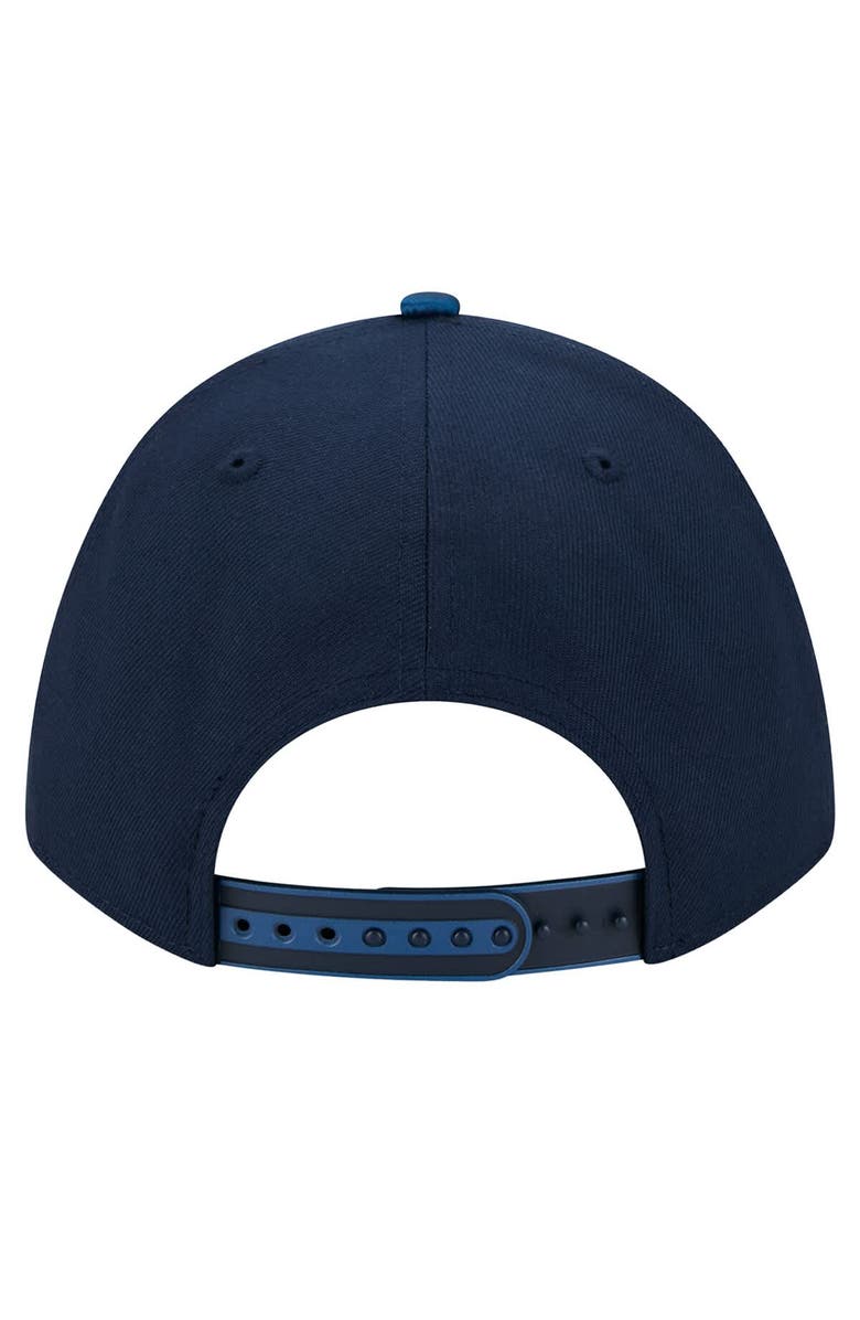 New Era Men's New Era  White/Navy Minnesota Timberwolves 2025 NBA Tip Off M-Crown A-Frame 9FORTY Adjustable Hat, Alternate, color, White