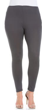 24seven Comfort Apparel Stretch Ankle Length Leggings