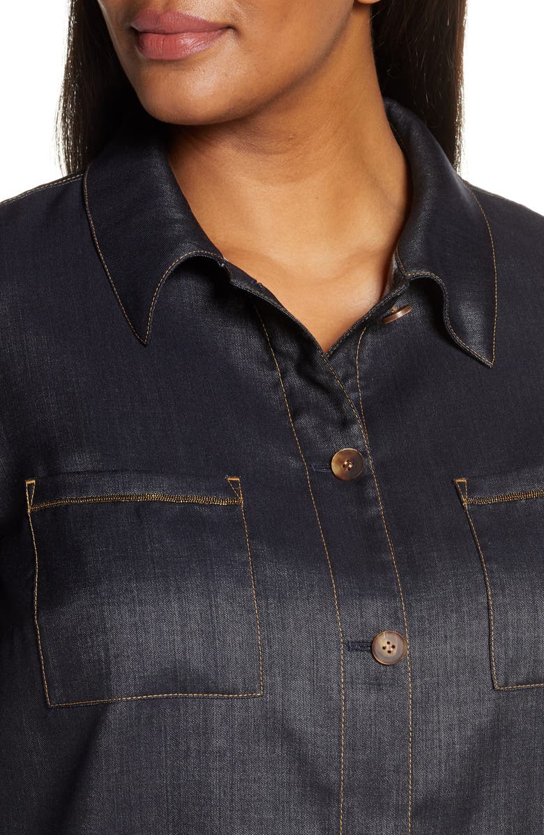 Lafayette 148 New York Esmeralda Mercantile Cloth Jacket, Alternate, color,