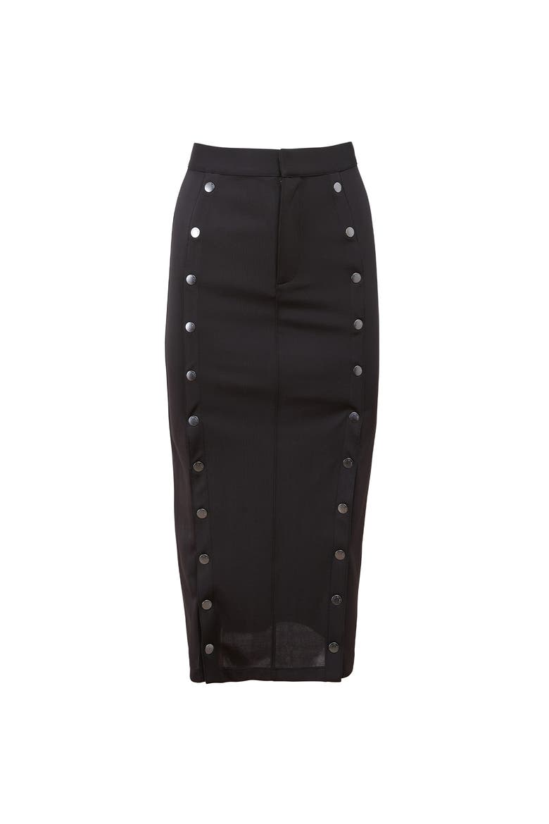 Undo Me Skirt, Alternate, color, BLACK
