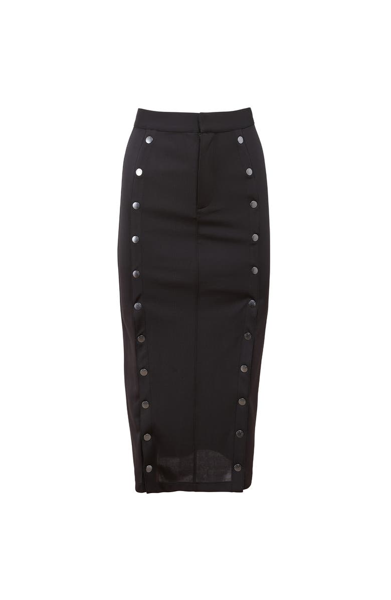 Fleur Du Mal Undo Me Skirt, Alternate, color, Black
