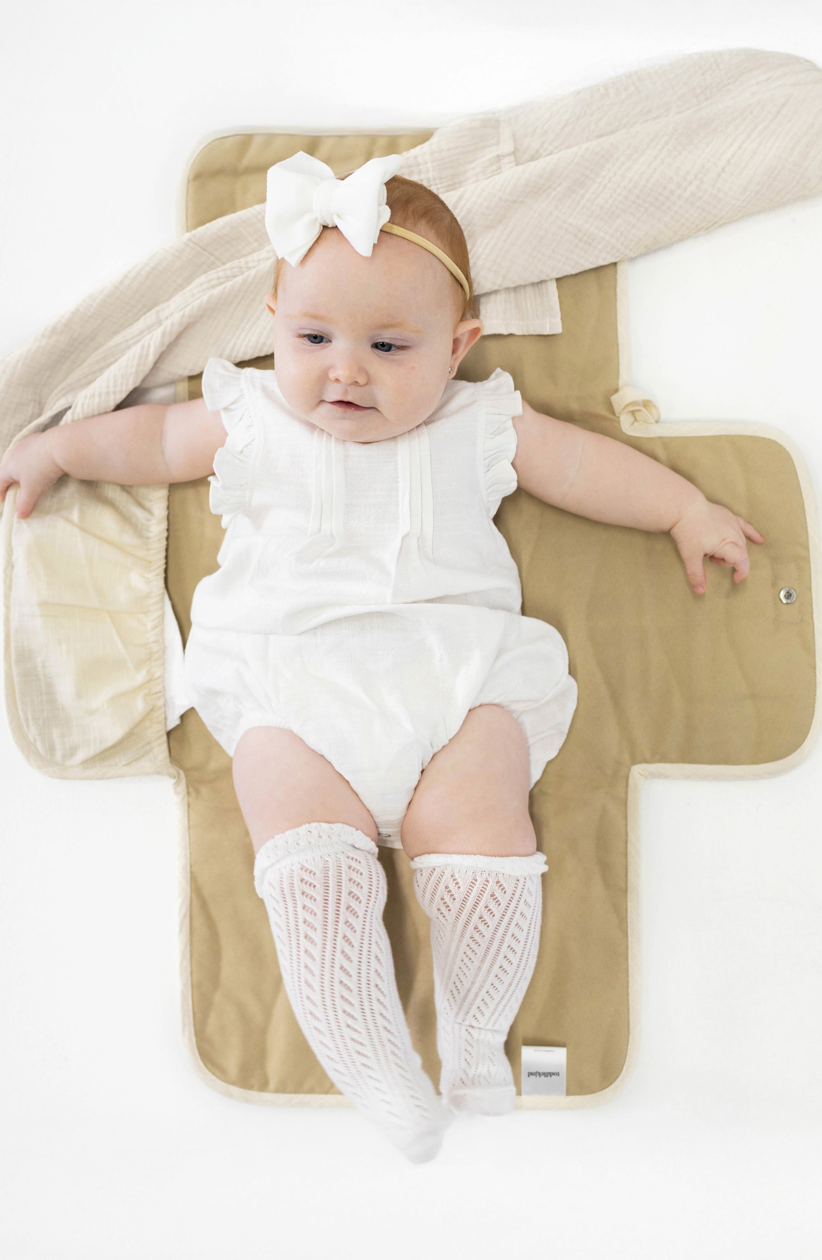 Toddlekind Mini Maven Changing Clutch, Alternate, color, Beige