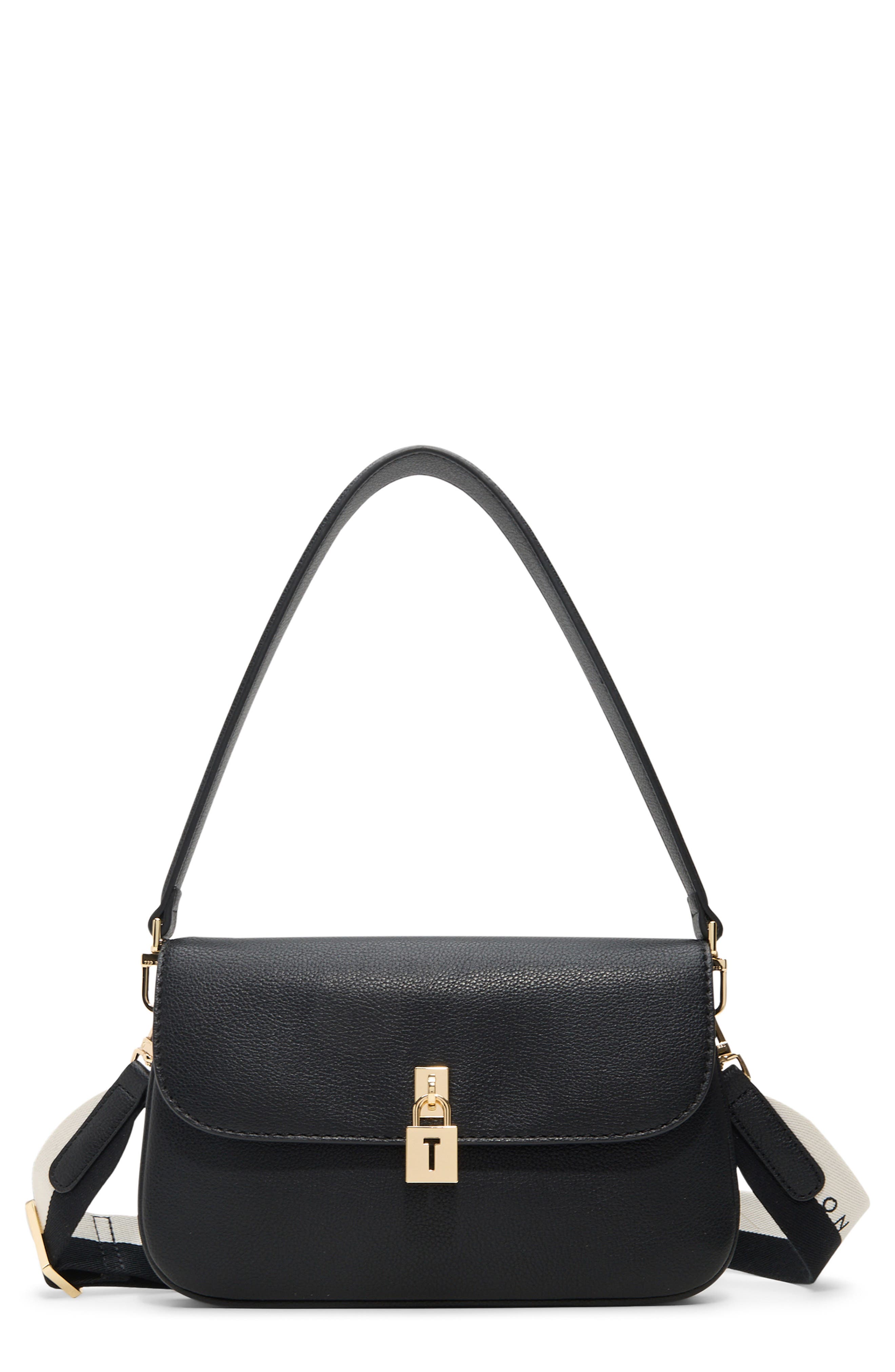 Estelle Faux Leather Baguette Bag