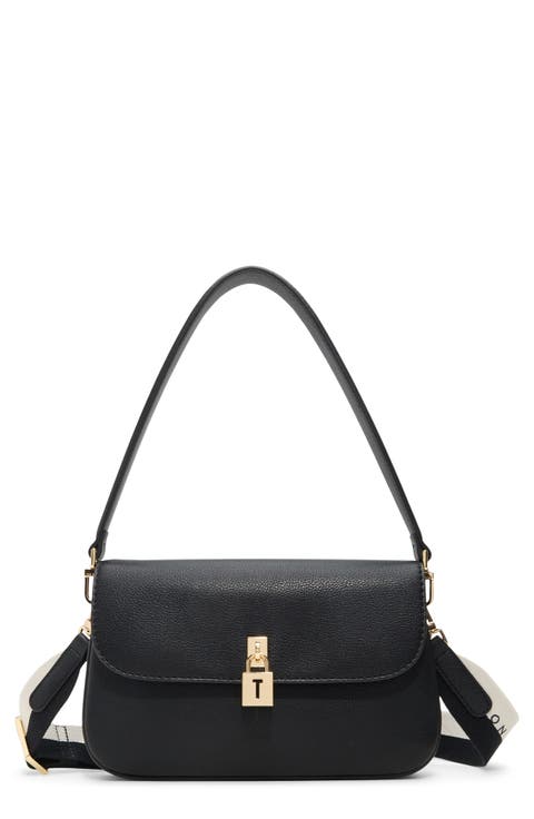 Estelle Faux Leather Baguette Bag