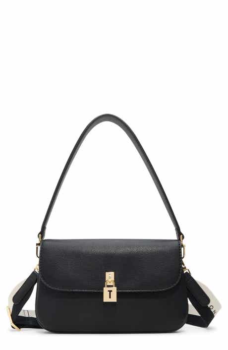 Estelle Faux Leather Baguette Bag