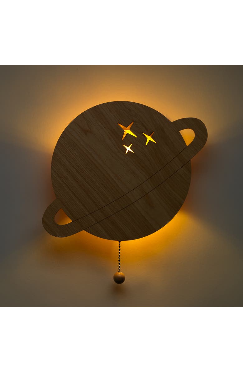 Lambs
Ivy Sky Rocket LED Light Up Saturn/Planet Wall Decor/Wall Hanging, Alternate, color,