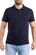 XRAY Stretch Cotton Rib Polo