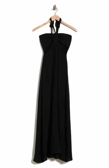 LBLC the label Dakota Cutout Halter Dress