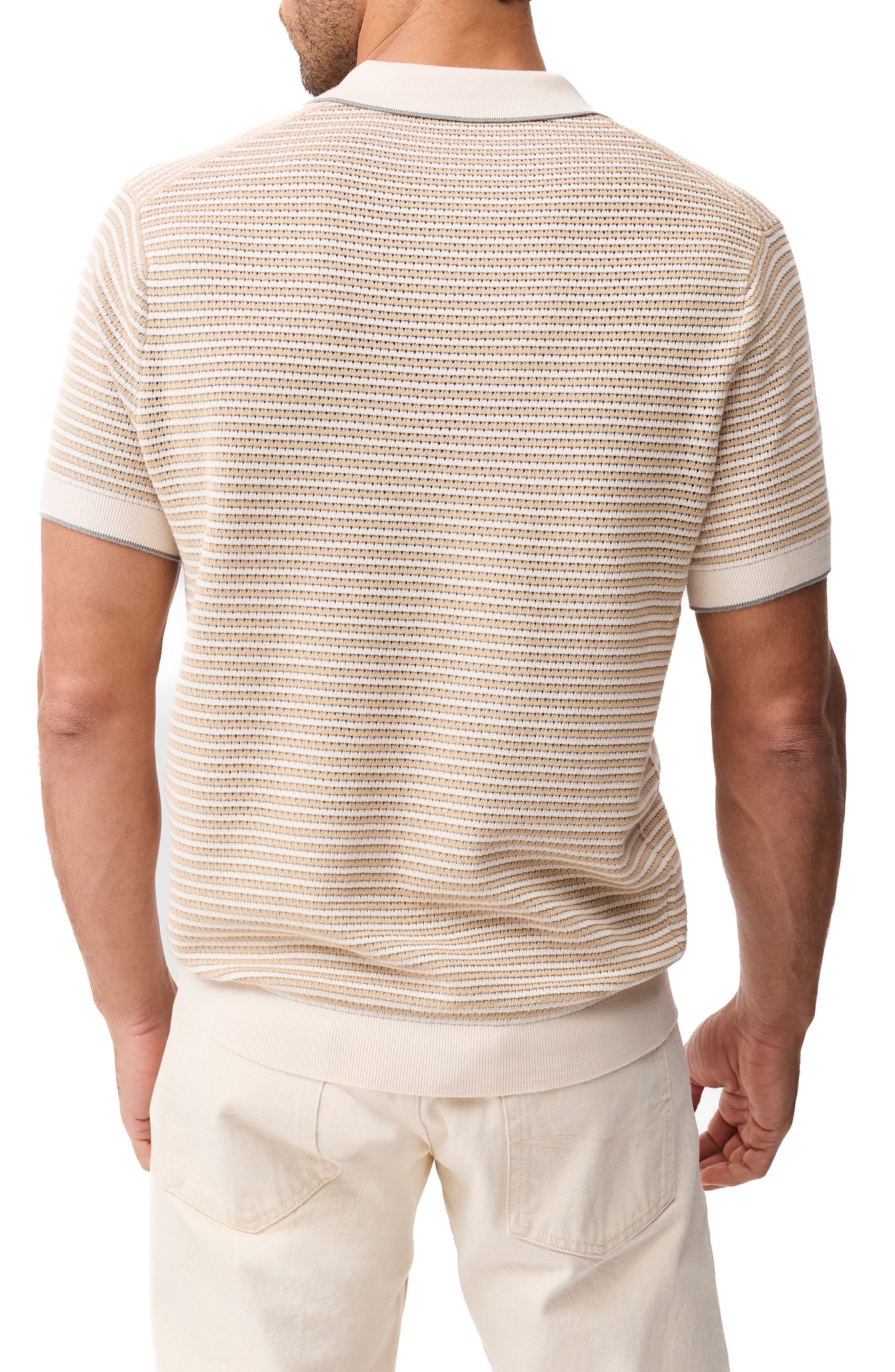 Oyster Island Texture Polo - image 2