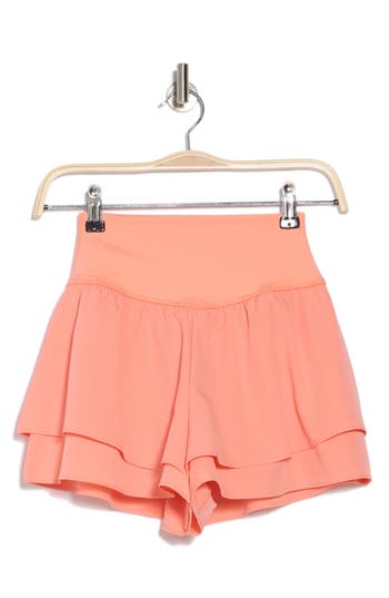 Yogalicious Lightstreme Hybrid Flirty Ruffle Shorts