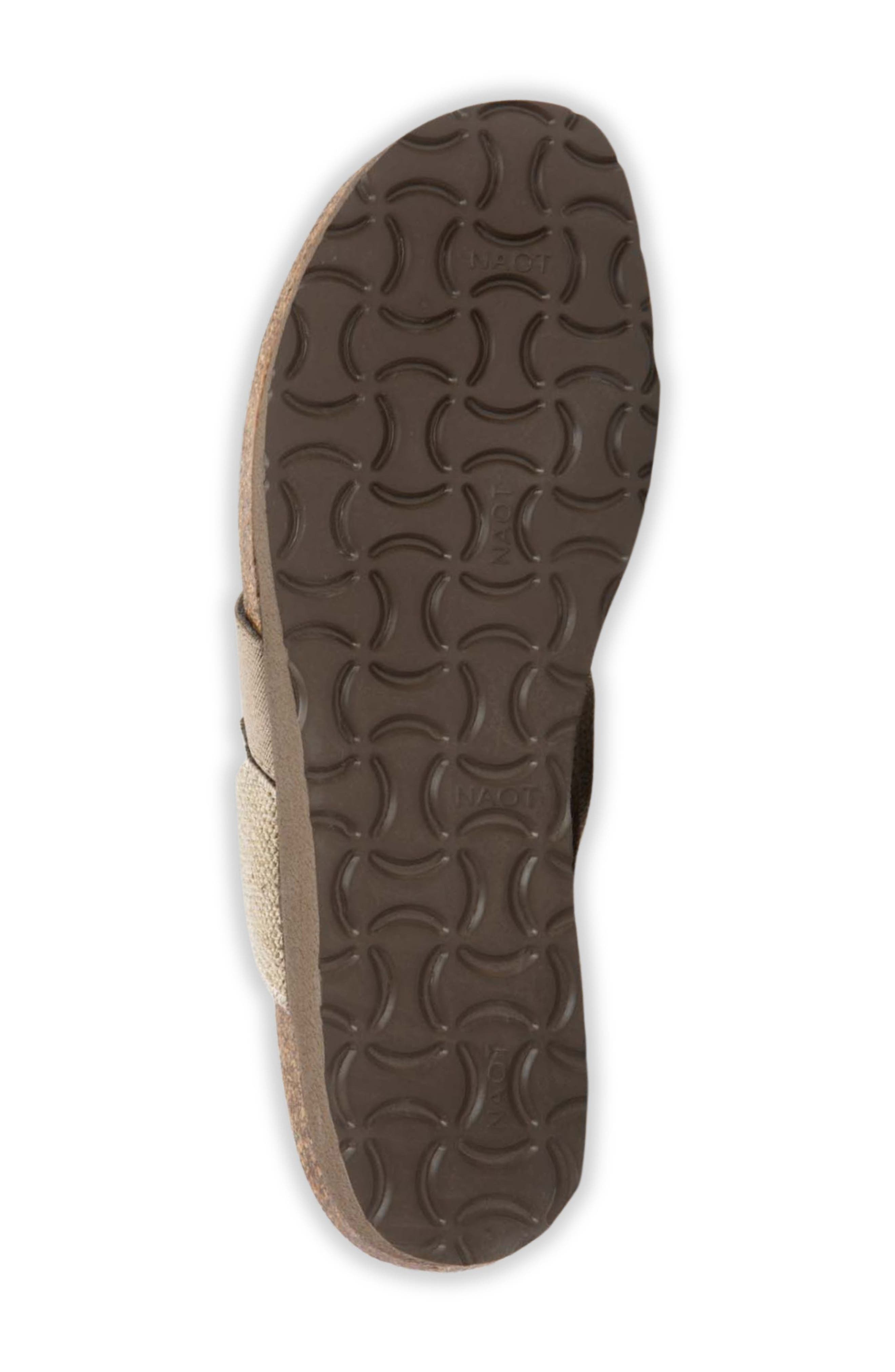 Sia Toe Loop Sandal, Alternate, color, BEIGE/ BEIGE ELASTIC