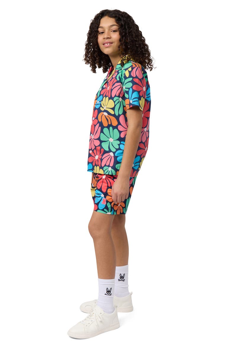 Psycho Bunny Kids' Mentz Swim Trunks, Alternate, color, 