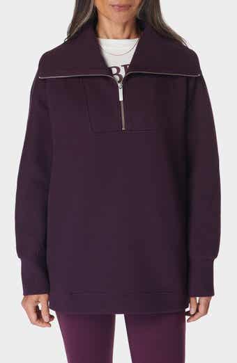 Sweaty Betty Radiant Oversize Half Zip Sweatshirt