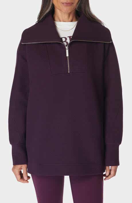 Sweaty Betty Radiant Oversize Half Zip Sweatshirt
