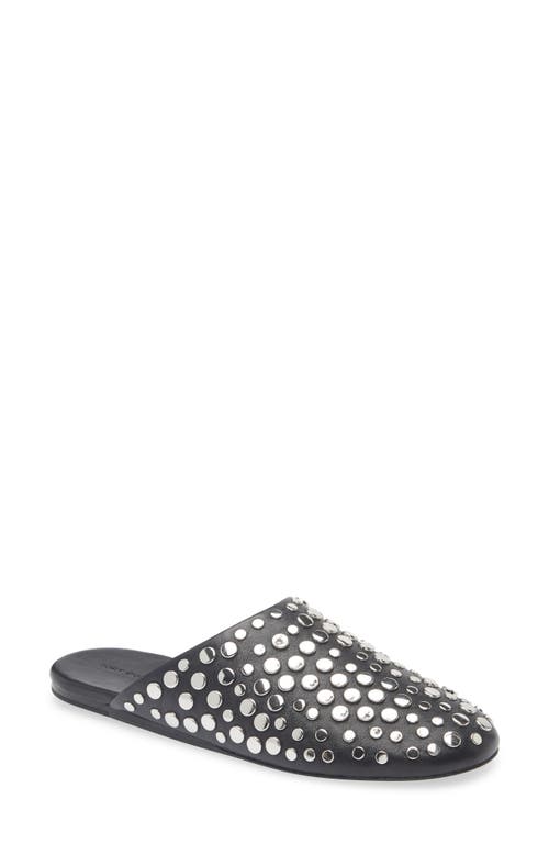 Tory Burch Stud Leather Mule In Multi