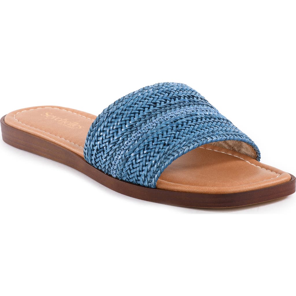 SEYCHELLES SEYCHELLES PALMS PERFECTION SLIDE SANDAL