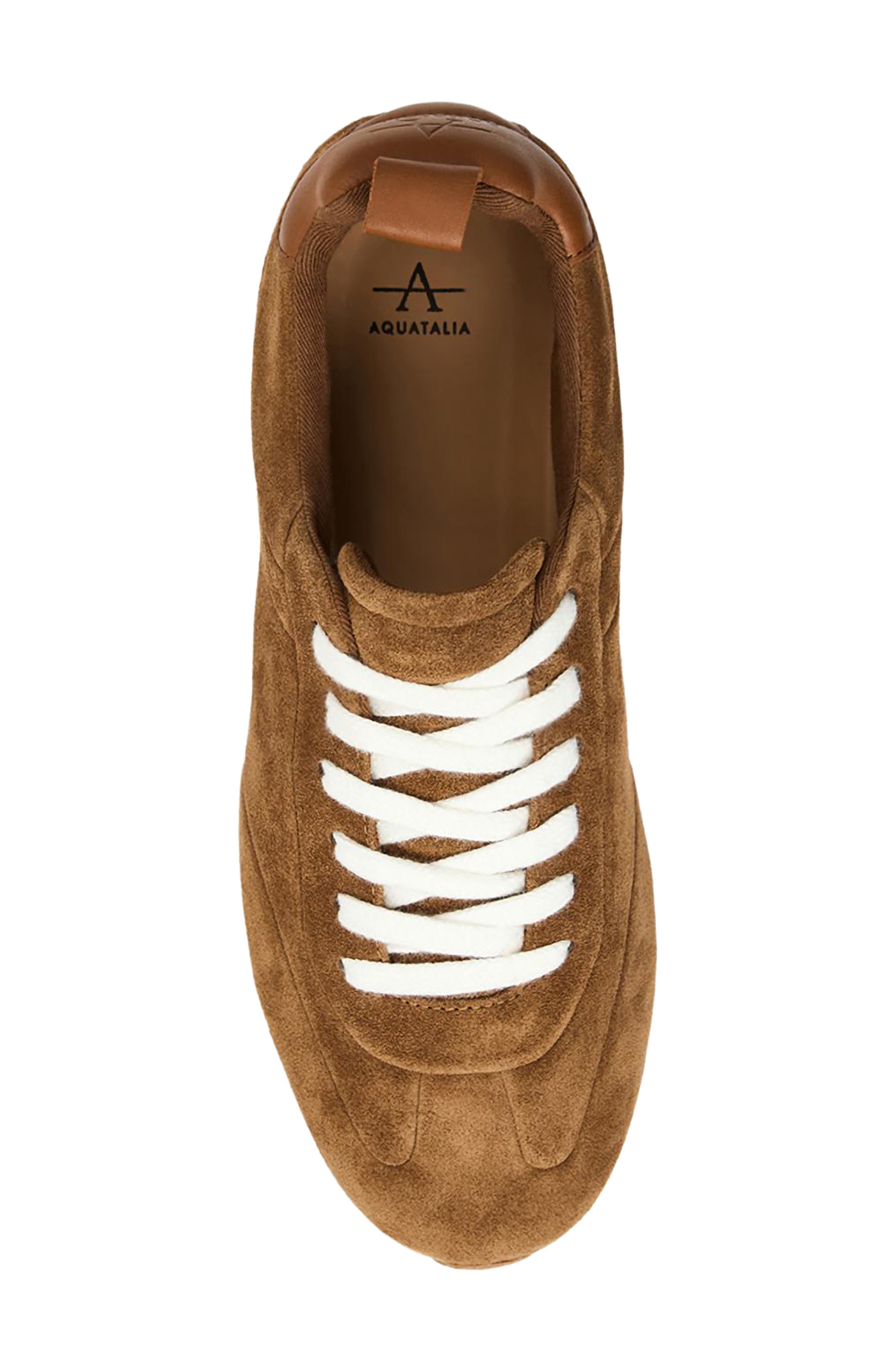 Rea Sneaker, Alternate, color, COGNAC SUEDE