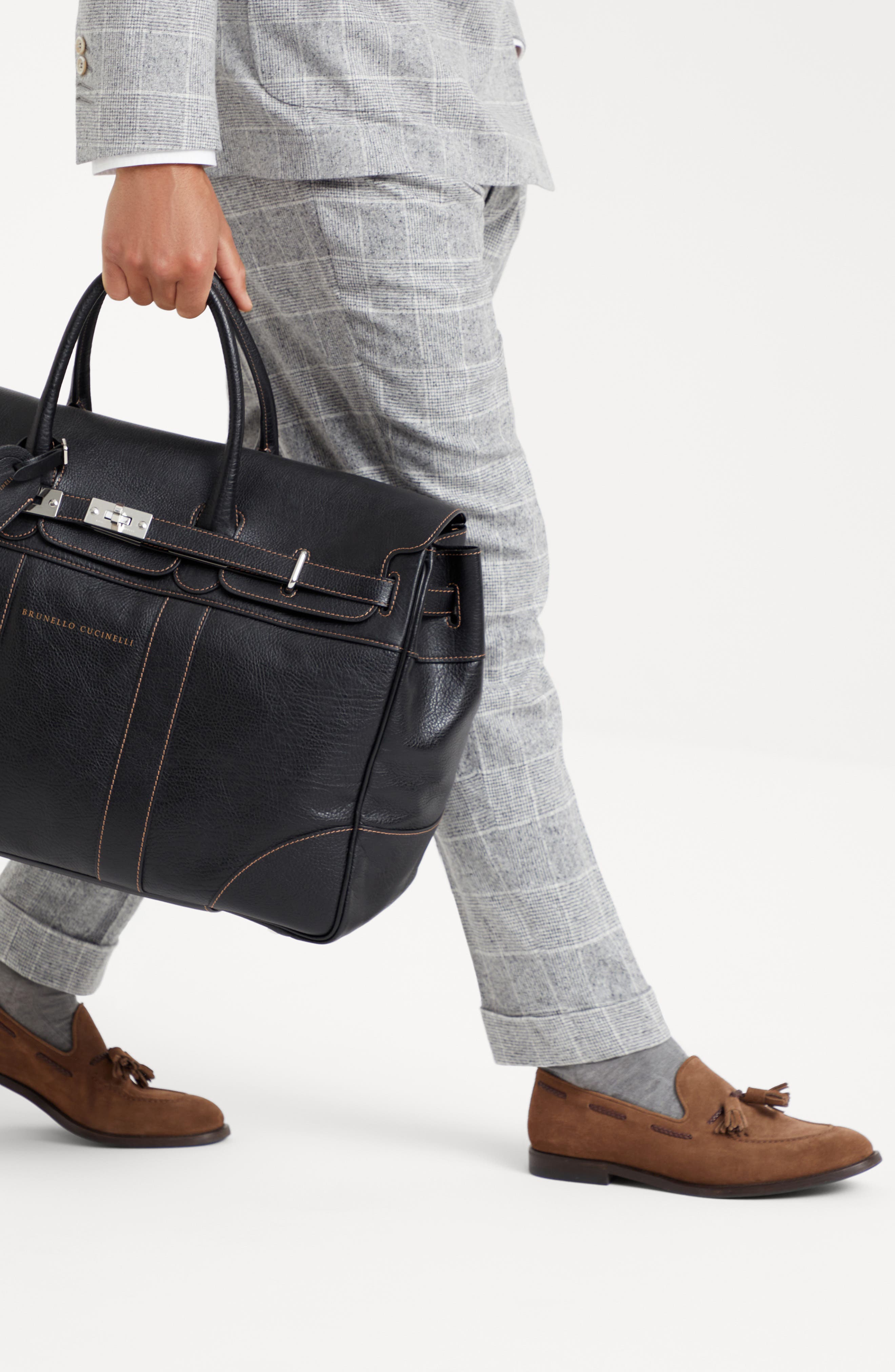 Brunello Cucinelli Country bag, Alternate, color, 