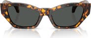 Versace 53mm Cat Eye Sunglasses