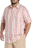 Synrgy by DXL Big & Tall Plaid Sport Shirt
