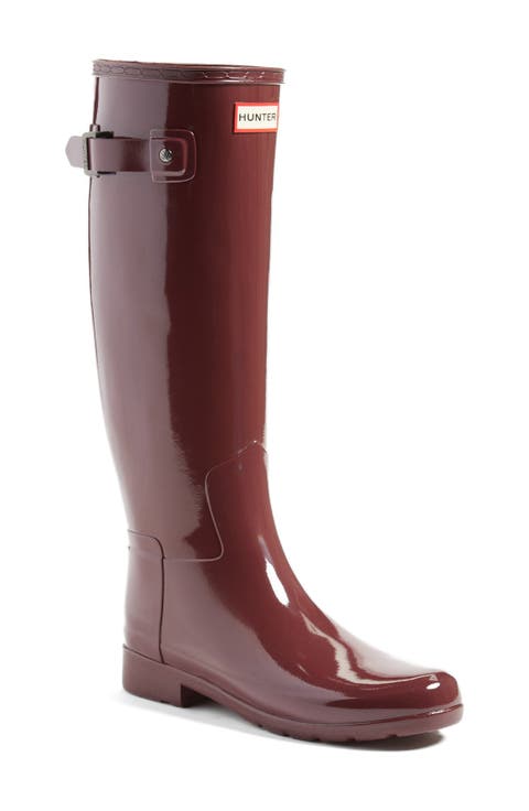 Original Refined High Gloss Waterproof Rain Boot (Women)