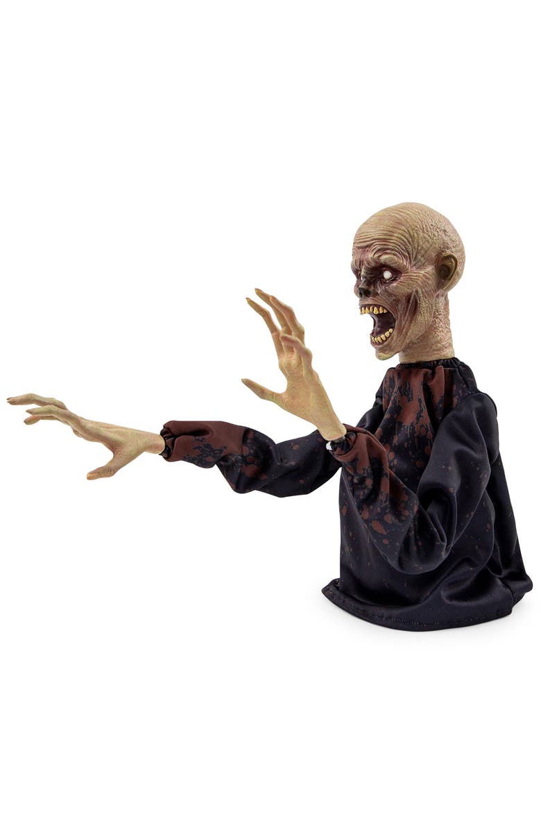 Toynk Horror Reachers Zombie 13-Inch Boxing Puppet Toy | Toynk Exclusive, Alternate, color, Black