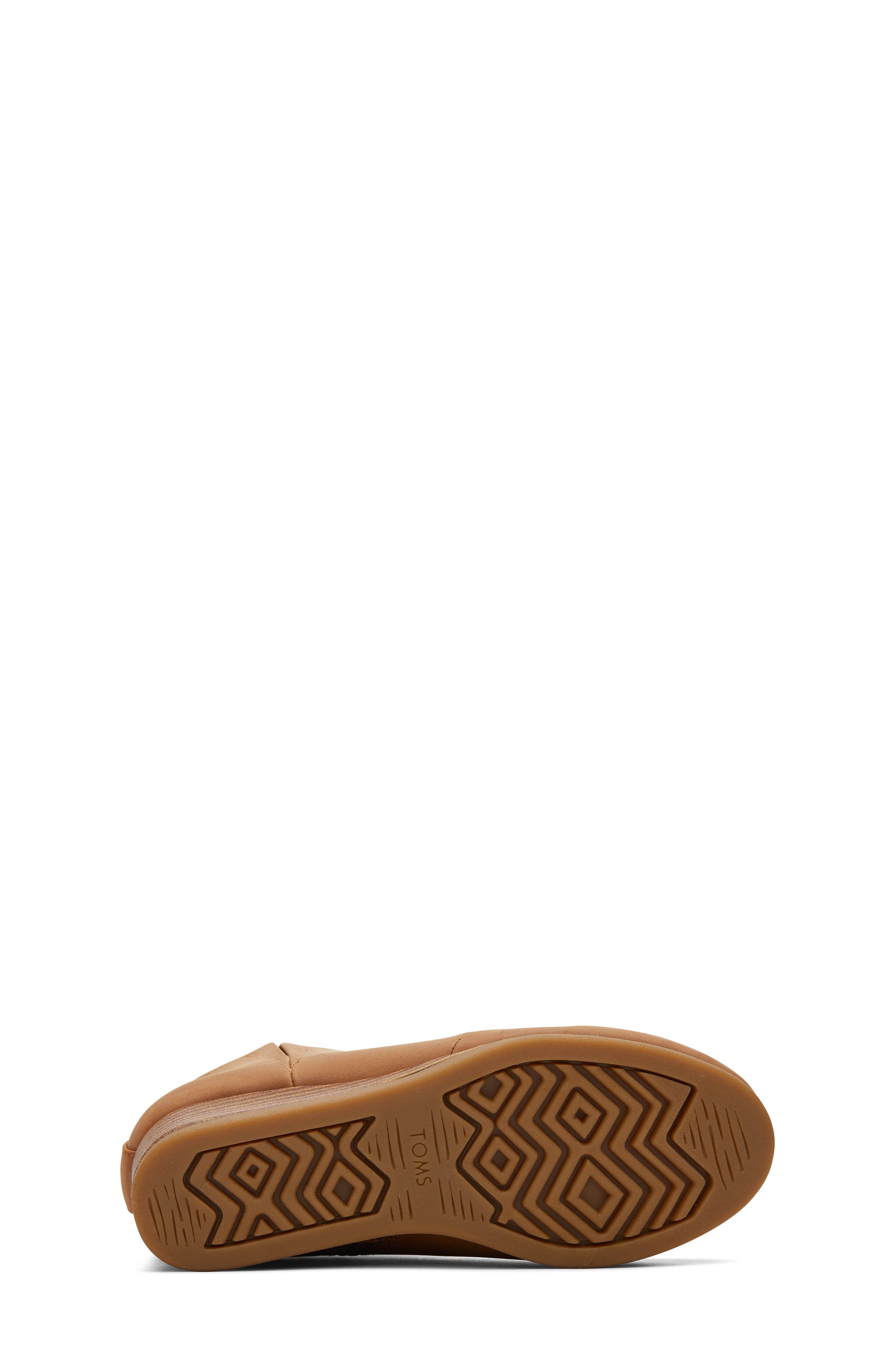 TOMS Kids' Clare Zip Wedge Bootie, Alternate, color, Tan