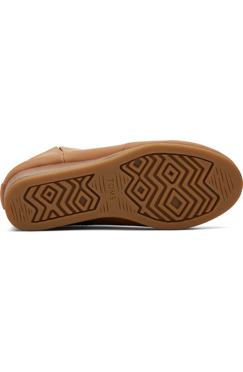 TOMS Kids' Clare Zip Wedge Bootie, Alternate, color, Tan