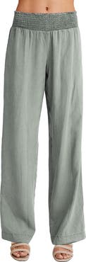 Bella Dahl Smock Waist Wide Leg Pants