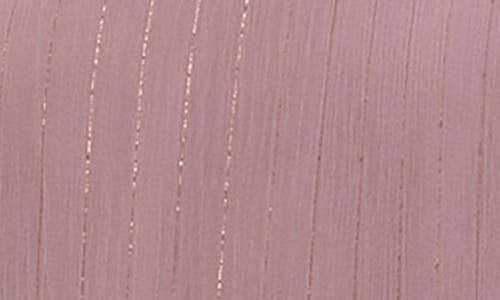 Socialite Tiered Metallic Stripe Maxi Dress In Pink