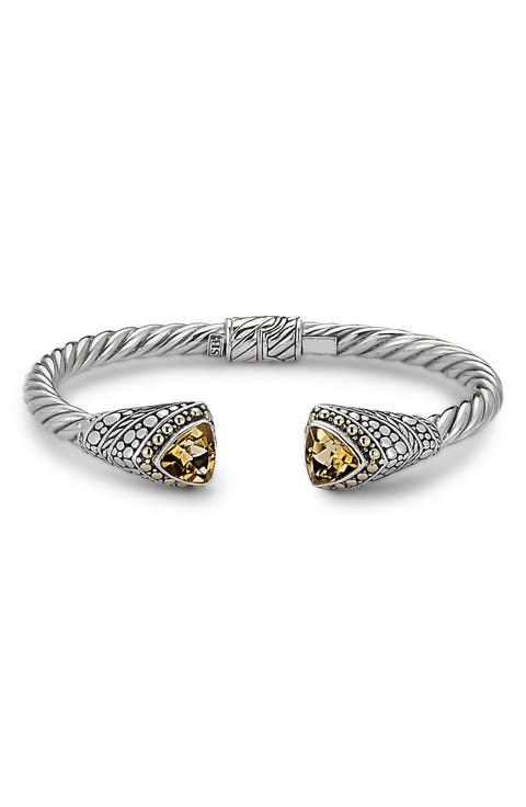 Citrine Tipped Bangle