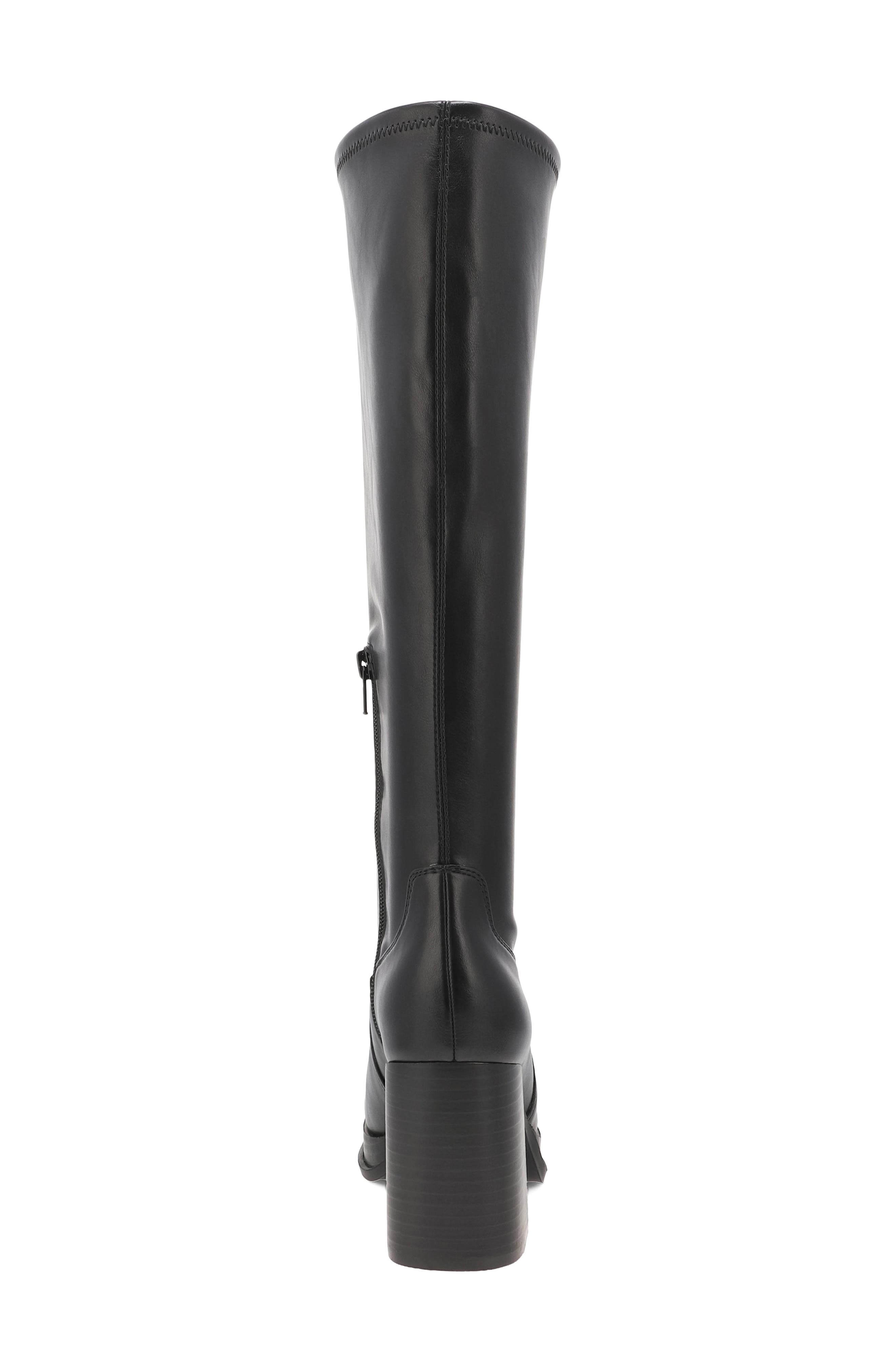 Morina Knee High Boot, Alternate, color, BLACK