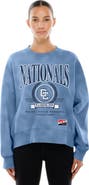 New Era Women's New Era Blue Washington Nationals 2025 City Connect Pullover Sweatshirt